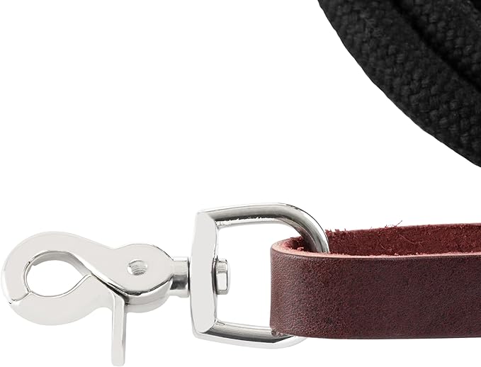 Weaver Leather EcoLuxe Round Trail Rein, 1/2" W x 10' L, Black