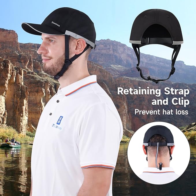 Tontron Wasumer Watersports Cap | Kayaking Bump Cap|Surfing Hat | Low Profile Helmet