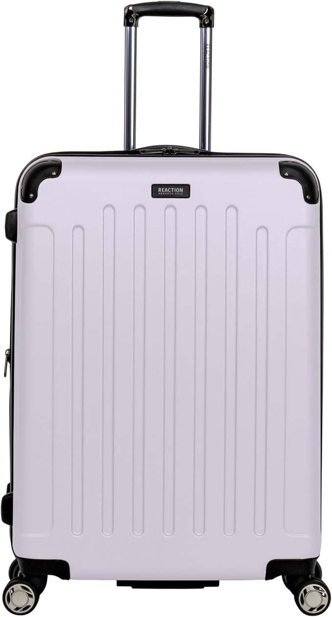 Kenneth Cole REACTION Renegade Luggage 拡張可能 8輪スピナー軽量ハードサイドスーツケース、オーキッドアイス、3点セット (20インチ/24インチ/28インチ)