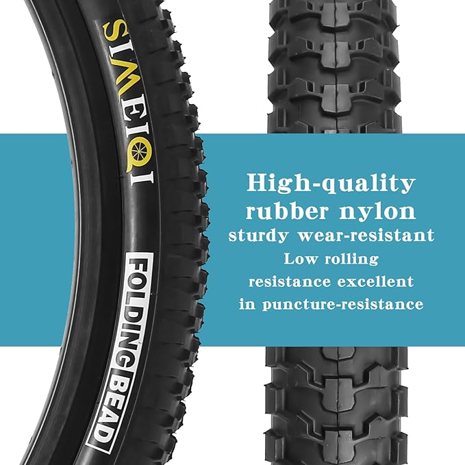 2 Pack 26x2.1 / 29x2.125 Bike Tires 3mm Anti-Puncture Layer with or Without 26x1.75/2,125 Inner Tubes for Mountain Trail City Bicycle Folading Replacement Tyres