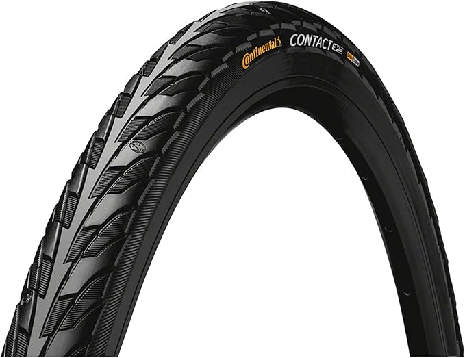 Continental Contact Tire - clincher, wire, SafetySystem Breaker, E25, black or black/Reflex, 20', 26' or 700 sizes