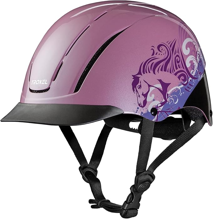 Troxel Spirit Full Coverage Horse Riding Helmet, Low-Profile Adjustable Design, Safety Horseback Riding Gear