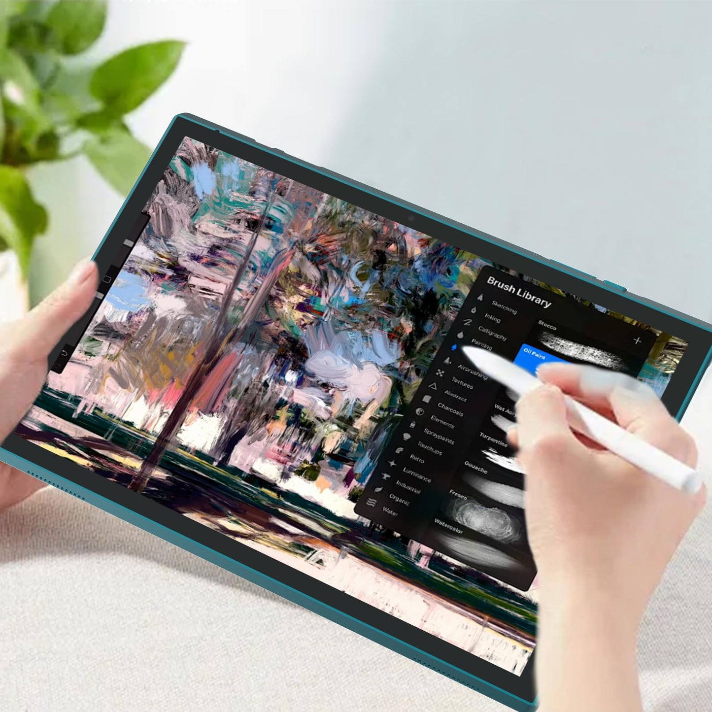 ZZB 10 inch Tablet Android 15 Tablet PC, 10.1" Android Tablets DDR4 8GB RAM 32GB ROM 2MP+8MP Dual Camera 5G WiFi-6 BT Support 1TB Expand 10 in IPS 6000mAh Battery Powerful Performance Tablets (Gray)