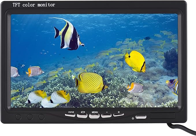 doorslay 1200TVL水中釣りカメラ 魚群探知機 12個のIR LED 7インチ/9インチLCDディスプレイ 15m/30m/50mケーブル IP68防水 海釣り 湖釣り ボート釣り 氷上釣り用