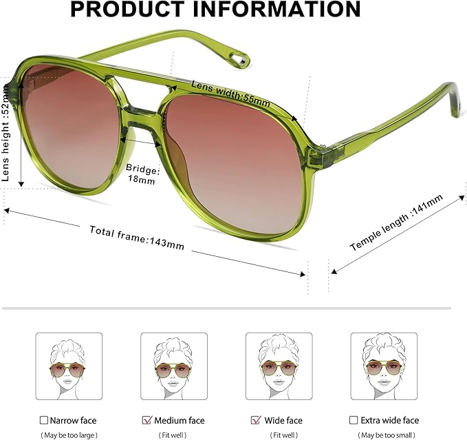 SOJOS Retro Polarized Aviator Sunglasses Womens Mens Classic 70s 80s Vintage Trendy Square Aviators SJ2174