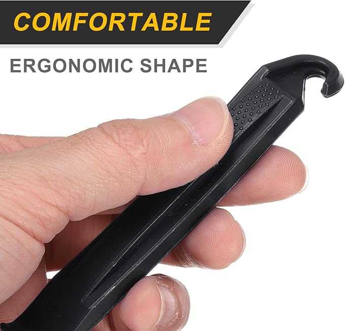 HARFINGTON Bicycle Tire Levers Ultra-Strong & Lightweight Tire Removal Tool Non-Slip Grip for Road Mountain