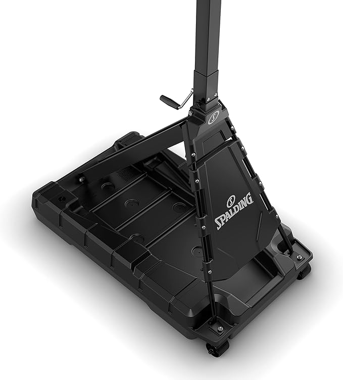 Spalding Momentous EZ Assembly Portable Adjustable Outdoor Basketball Hoop – Assembles in 30 Minutes or Less