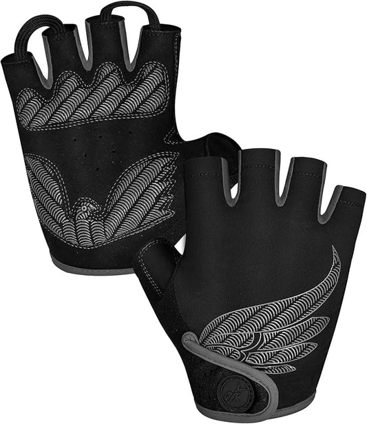 MOREOK Cycling Gloves Bike Gloves for Men/Women-[5MM Gel Pad] Half Finger Bicycle Biking Gloves for Cycling/Weight Lifting/Gym/Motorcycle/Rowing/Outdoor Sports