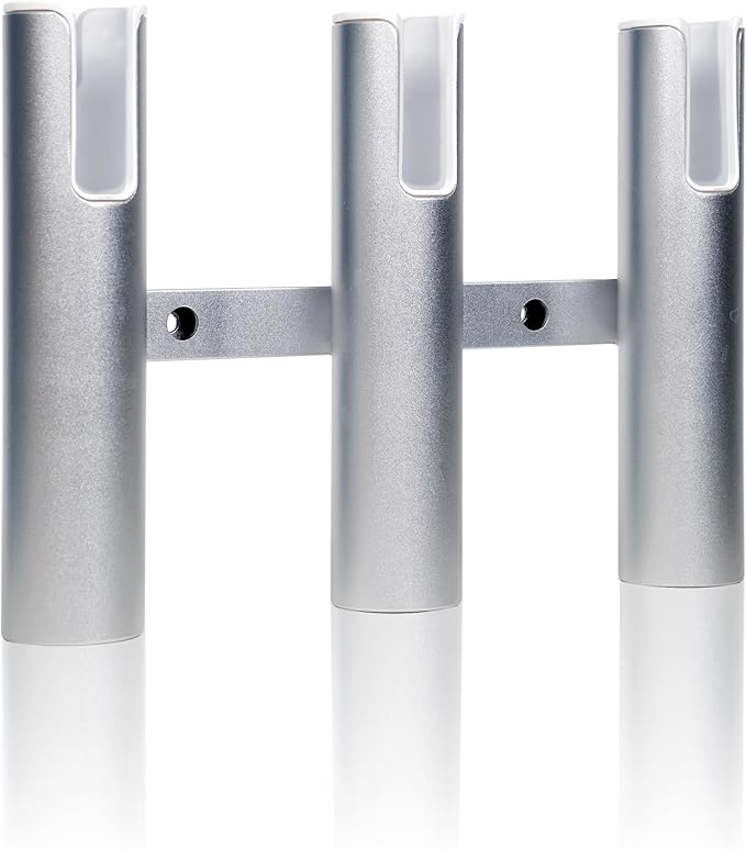 Aluminium Fishing Rod Holders for Boat, Wall-Mounted Fishing Pole Roof Rod Rack,Surf Fishing Rod Holder for Truck, Boats & Yacht