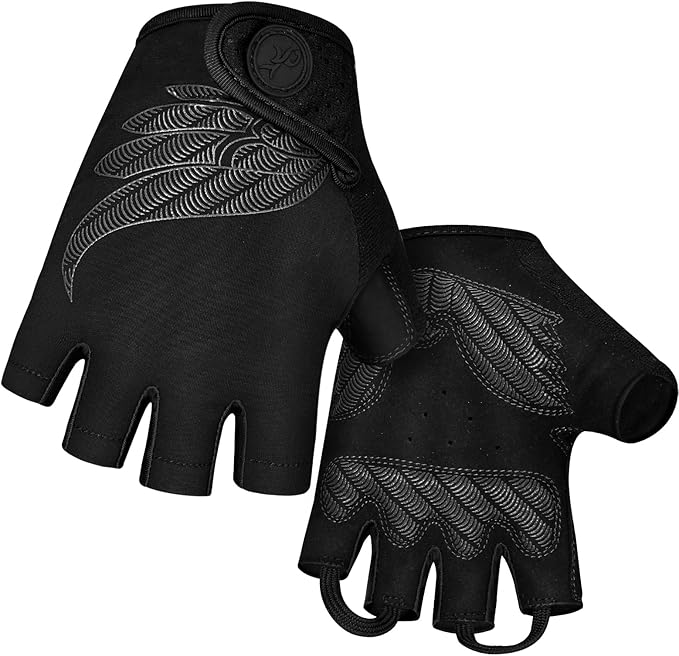 MOREOK Cycling Gloves Bike Gloves for Men/Women-[5MM Gel Pad] Half Finger Bicycle Biking Gloves for Cycling/Weight Lifting/Gym/Motorcycle/Rowing/Outdoor Sports