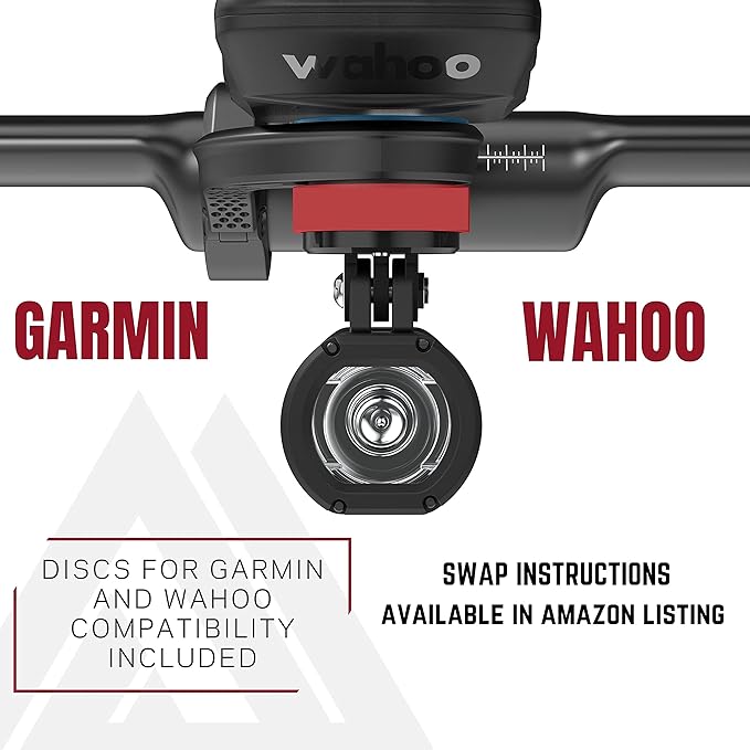 KOM Cycling CM06 Quick Release GoPro Computer Mount for Wahoo and Garmin Bike Computers (Bike Mount Compatible with Edge 1050, Wahoo Ace and Others) 1050 Bike Mount Compatible with GoPro Accessories