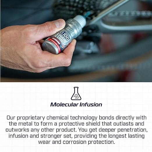 Power Drive eBike Chain Lube – Lubricant for Electric Bikes – Durable Corrosion & Wear Protection, Friction Reduction, Race Day Blend – 50ml (1.69 oz)