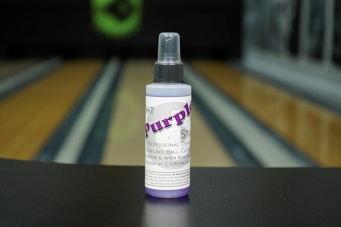 Creating the Difference That Purple Stuff プロ仕様ボウリングボールクリーナー | USBC公認 | 汚れとオイルを除去 | 粘着性と性能を回復