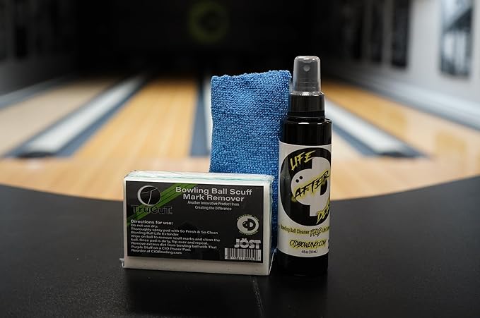 Creating the Difference Life After Death Bowling Ball Cleaner & Life Extender from Industrial Grade Strength Formula | Removes Dirt, Oil and Scuff Marks | USBC Approved
