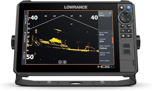 Lowrance HDS PRO Fishfinder/Chartplotter with Smartphone Integration and Preloaded C-MAP U.S. & Canada Charts