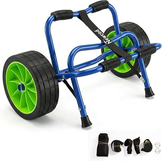 Newcod Kayak Cart, Kayak Dolly Cart for Carrying Kayak Canoe SUP Paddle Board