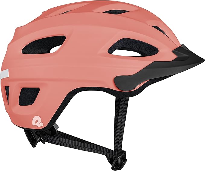 Retrospec Lennon Adult Bike Helmet with LED Safety Light Adjustable Dial & Removable Visor - Adjustable Bicycle Cycling Helmet for Men & Women