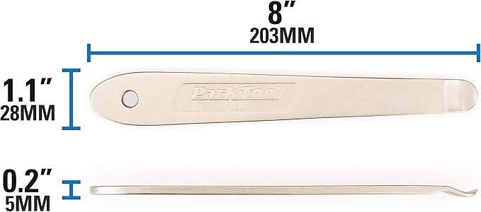 Park Tool TL-5 Heavy Duty Steel Tyre Lever Set