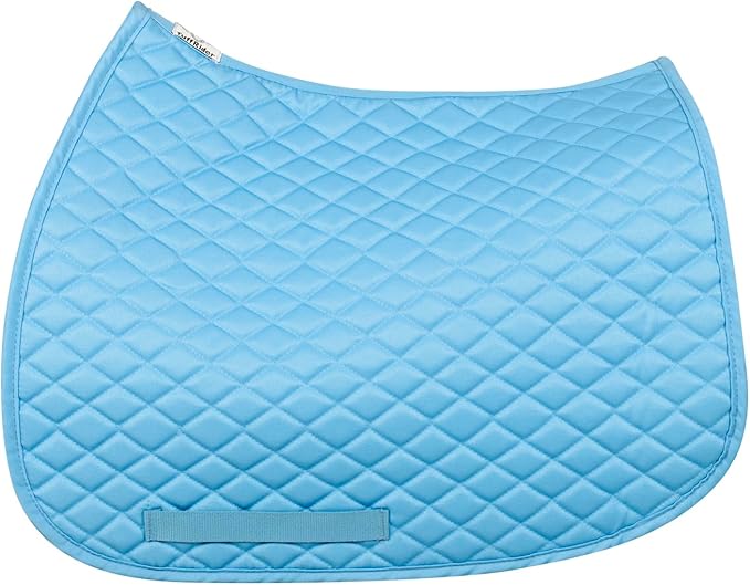 TuffRider Basic All Purpose Horse Riding Saddle Pad | Wither Relief Brushed Underside for Training and Competition