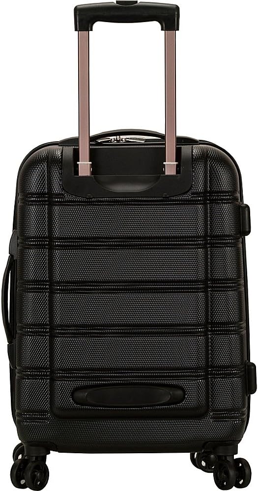 Rockland Melbourne Hardside Expandable Spinner Wheel Luggage, Lime, Carry-On 20-Inch