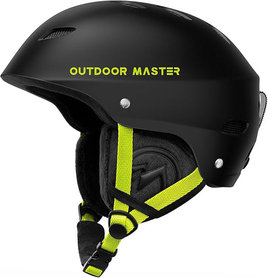 OutdoorMaster Kelvin Ski Helmet - Snowboard Helmet for Men, Women & Youth