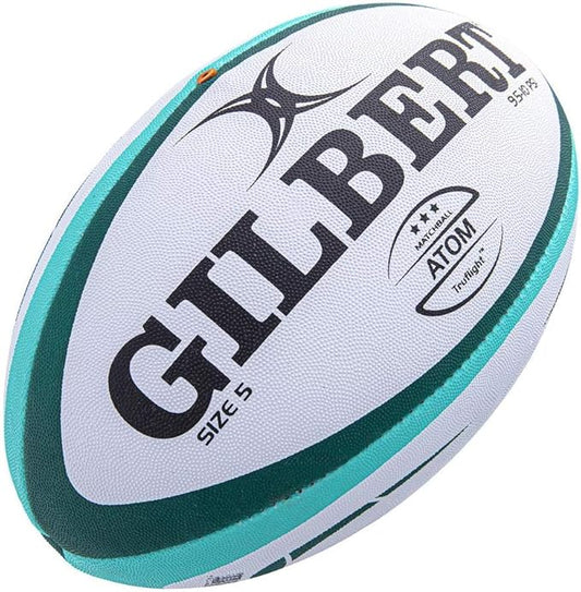 Gilbert Atom Match Rugby Ball Blue
