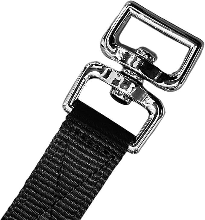 Double Buckle Swivel Lunging Chin Strap, Lunging Strap for Horse Lunge Line，Lunge Strap with Solid Hardware, Lunging Aid for Horse Training, Improve Control and Performance