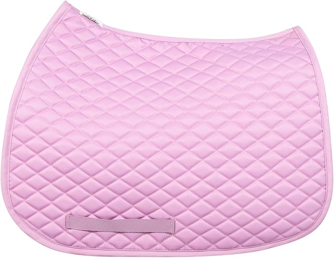 TuffRider Basic All Purpose Horse Riding Saddle Pad | Wither Relief Brushed Underside for Training and Competition