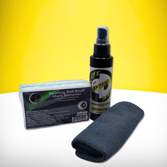 Creating the Difference Life After Death Bowling Ball Cleaner & Life Extender from Industrial Grade Strength Formula | Removes Dirt, Oil and Scuff Marks | USBC Approved