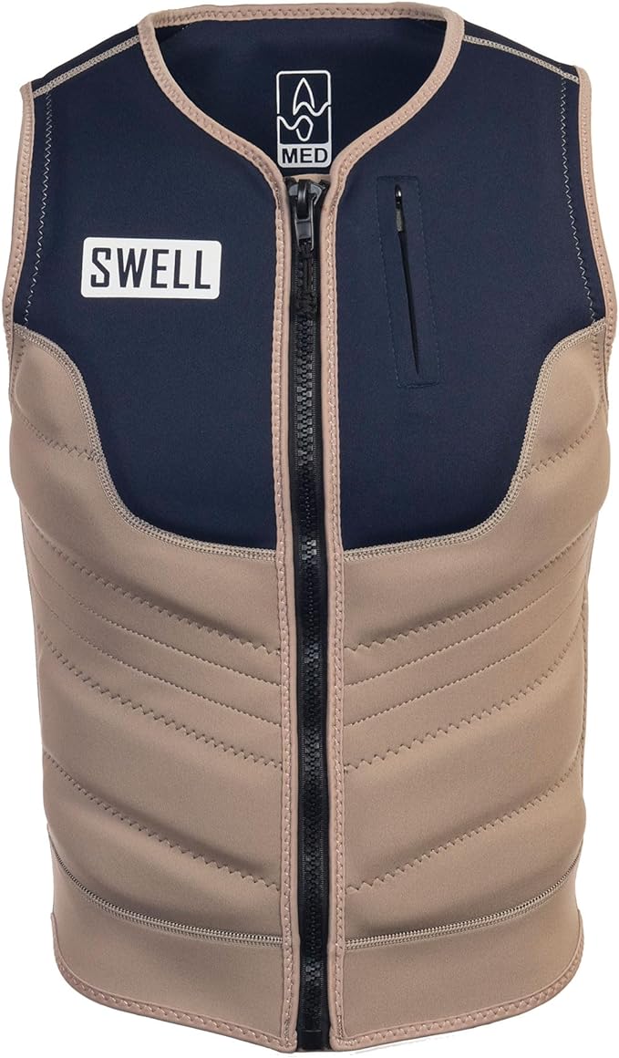 Mens Neoprene Wakesurf Comp Vest - Designed Exclusively for Wake Surfing, but Great for All Other Watersports Activities!