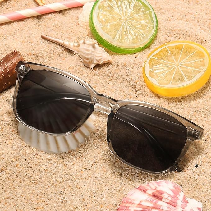 DUSHINE Polarized Sunglasses for Women Classic Retro Style UV400 Protection