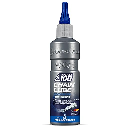 All Conditions Bike Chain Lube – All-Weather Lubricant for Bicycles & Electric Bikes – Protects Against Wear, Reduces Friction, Fights Corrosion – 120ml (4.06 oz)