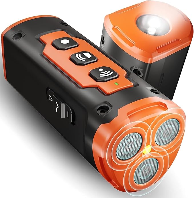 Ultrasonic Dog Bark Deterrent Device, 50 Ft Range