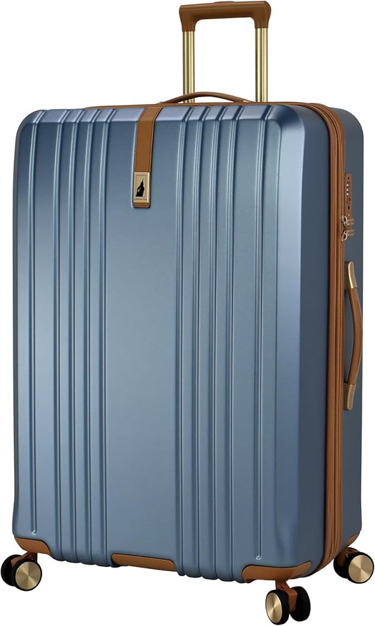 London Fog Southbridge 29 Inch Expandable Spinner HS, Slate Blue