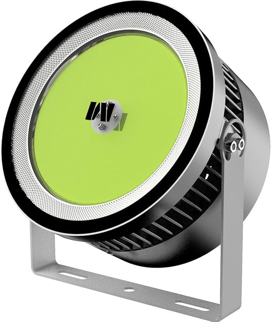110V-330V 1000W 大型集魚灯 水中型 マリン用 6.5フィート電源ケーブル付き、グリーンLED 防水スポットライト 170KLM、雷保護集魚灯、漁船、マグロなどの海釣りに対応