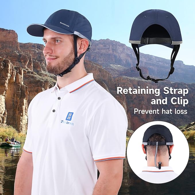 Tontron Wasumer Watersports Cap | Kayaking Bump Cap|Surfing Hat | Low Profile Helmet