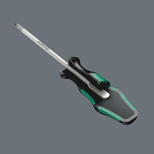 Wera 05007680001 Kraftform Plus 334 SK/6 Screwdriver Set and Rack, Lasertip, 6-Piece