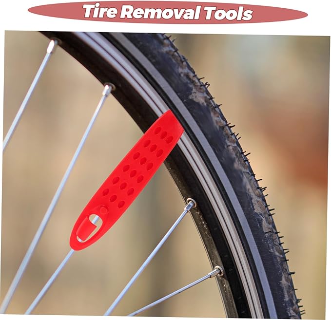 GANAZONO 4pcs Bicycle Tire Lever Tool for Easy Tire Changes Mountain and Road Bikes for Cyclists and Outdoor Repairs
