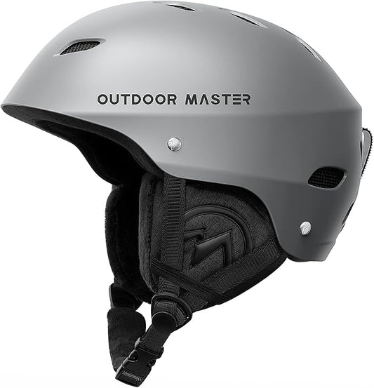 OutdoorMaster Kelvin Ski Helmet - Snowboard Helmet for Men, Women & Youth