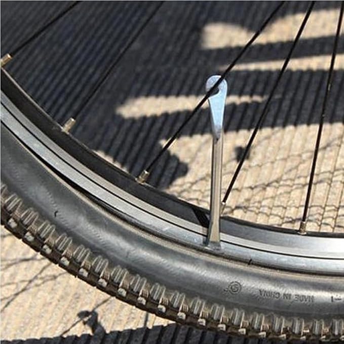 Bike Tire Levers Ultra Strong Bicycle Tire Removal Tool to Repair Bicycle Tube for Road & Mountain Bike Tires Repair Kits Tool (Metals Material)