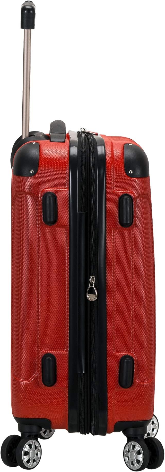 Rockland London ハードサイドスピナーホイール荷物、レッド、3点セット (20/24/28)