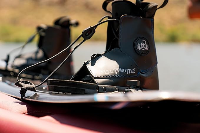 Full Throttle Aqua Extreme Wakeboard Kit (Black/Blue, 55.1 x 21.6-Inch/ 140cm x 42cm)