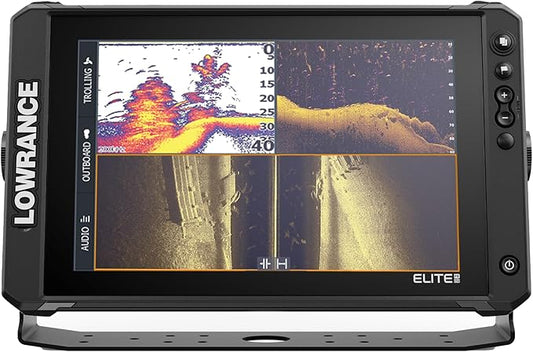 Lowrance Elite FS Fishfinder/Chartplotter, Available with and Without Transducer