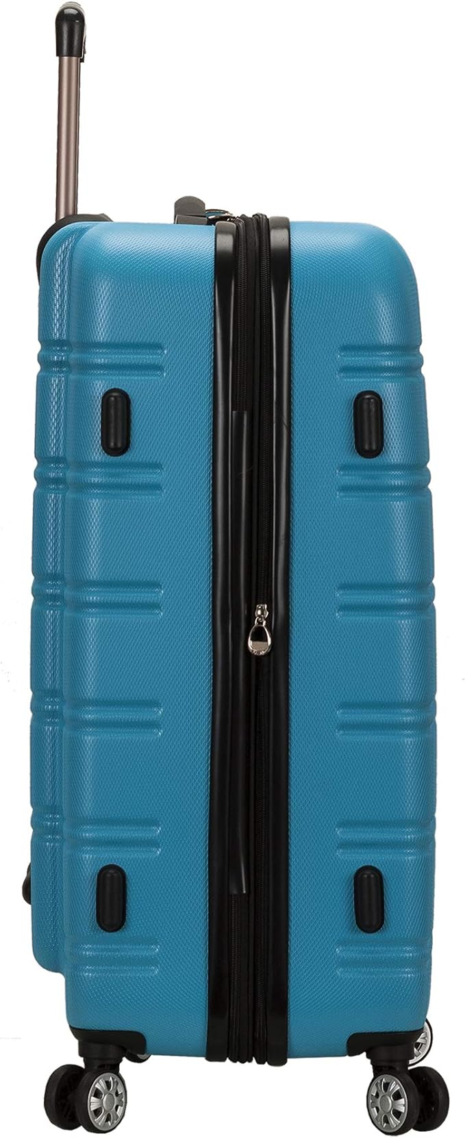 Rockland Melbourne Hardside Expandable Spinner Wheel Luggage, Turquoise, 2 Piece (20"/28")