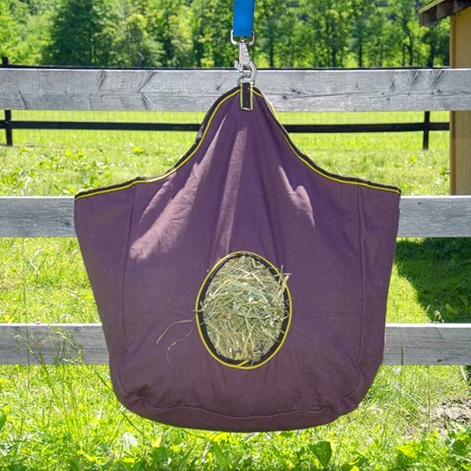 Rosemarie Horse Bucket Strap Hangers,Horse Suppliers Adjustable Nylon Straps up to 700 lbs for Hay Nets, Water Buckets,Hanging-Pratical and Easy Use(4 Pack) (Blue)