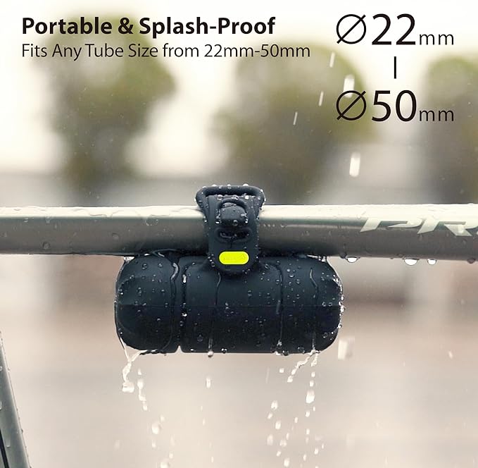 BONE Bike Portable Tool Kit, 14-in-1 Bicycle Repair Capsule, Scratch-Free & Waterproof Silicone Bag for Emergency Maintenance, Cycling accessory with Tire Pump & Wrench for Camping & Travel