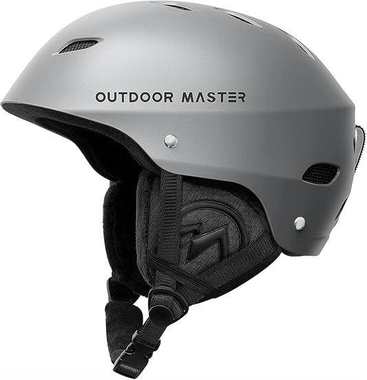 OutdoorMaster Kelvin Ski Helmet - Snowboard Helmet for Men, Women & Youth