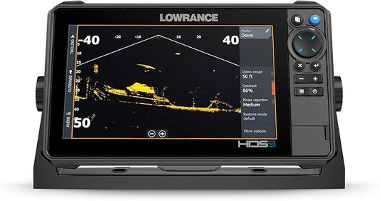 Lowrance HDS PRO Fishfinder/Chartplotter with Smartphone Integration and Preloaded C-MAP U.S. & Canada Charts