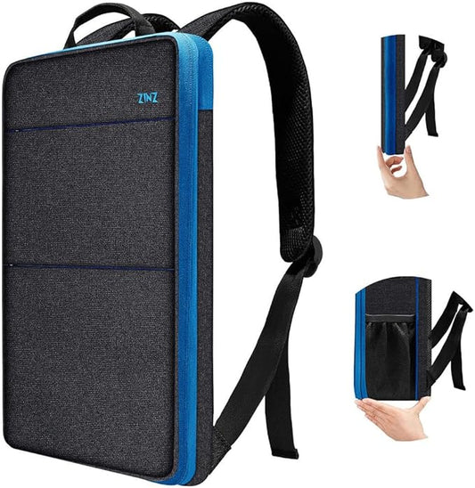 ZINZ Slim & Expandable Laptop Backpack 15 15.6 16 Inch Sleeve, Spill-Resistant Notebooks Bag Case for Most 14-16 Inch MacBooks Surface-Books Dell HP Lenovo Asus Computers,B01BL01