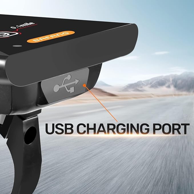 BAFANG Display DPC18/C010 for BBS01B BBS02B BBSHD M400, M500 Mid Motor Pedal Assist eBike Computer Display with Automatic Backlight UART/CAN Protocol